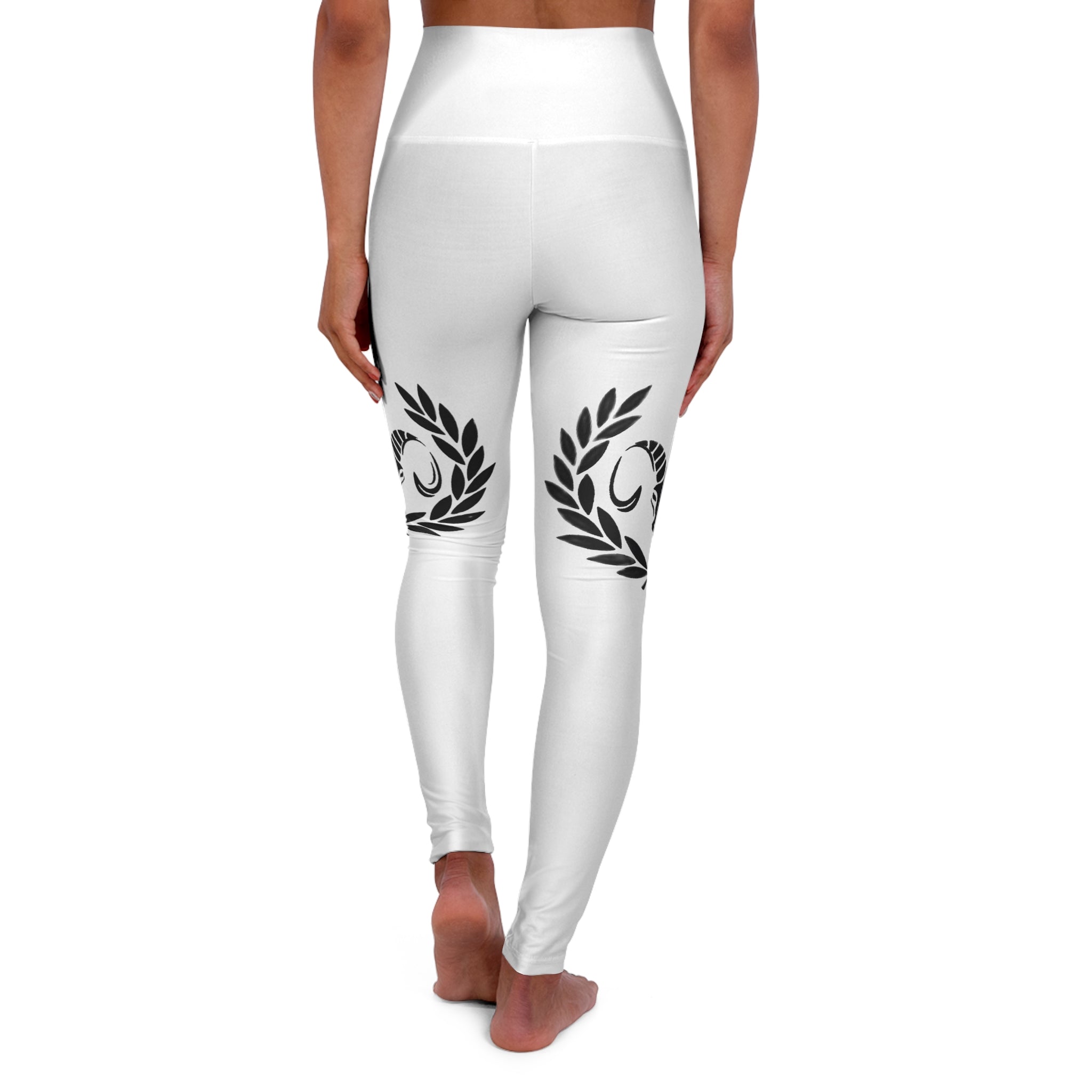 EEGO High Waisted Yoga Leggings (AOP)