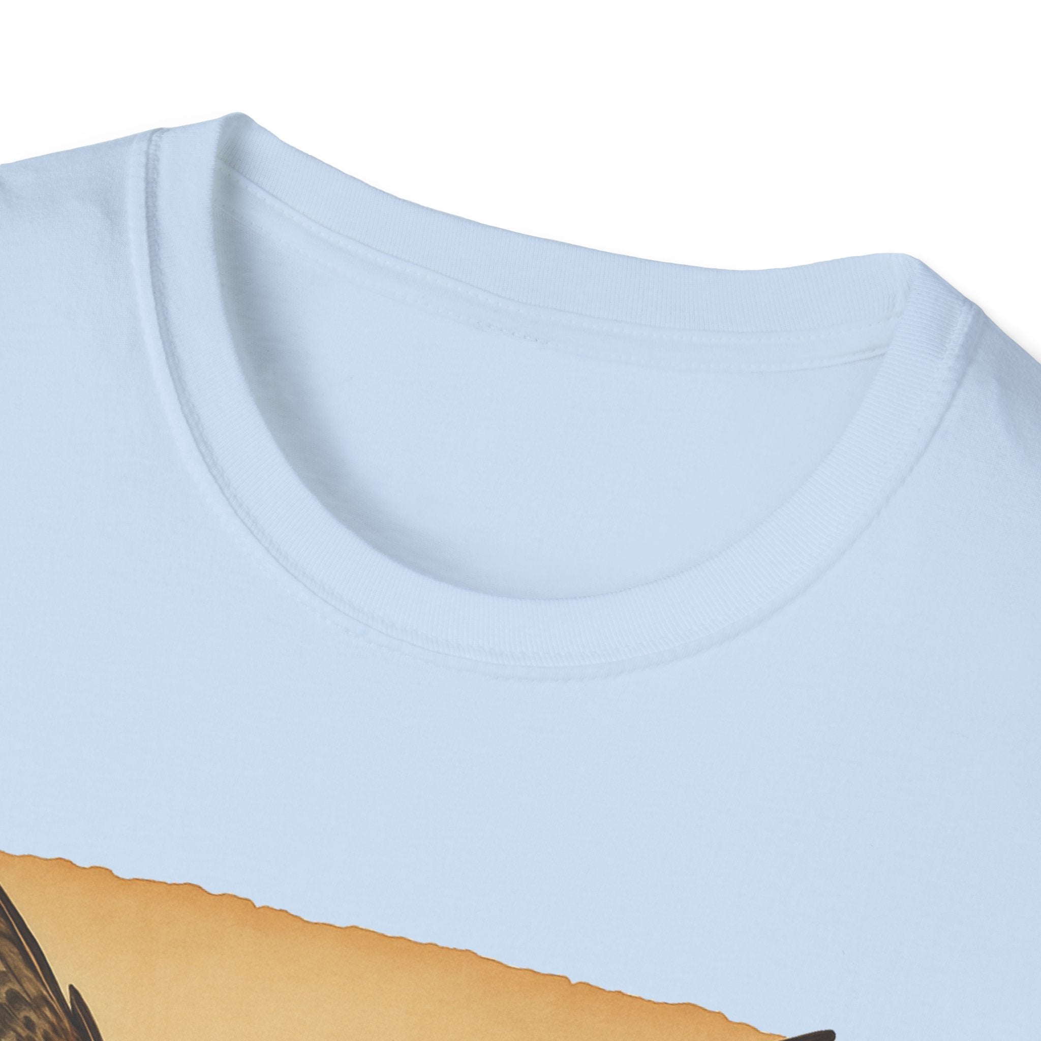 Vintage Hawk & Serpent T-Shirt — Retro Wildlife Illustration Tee