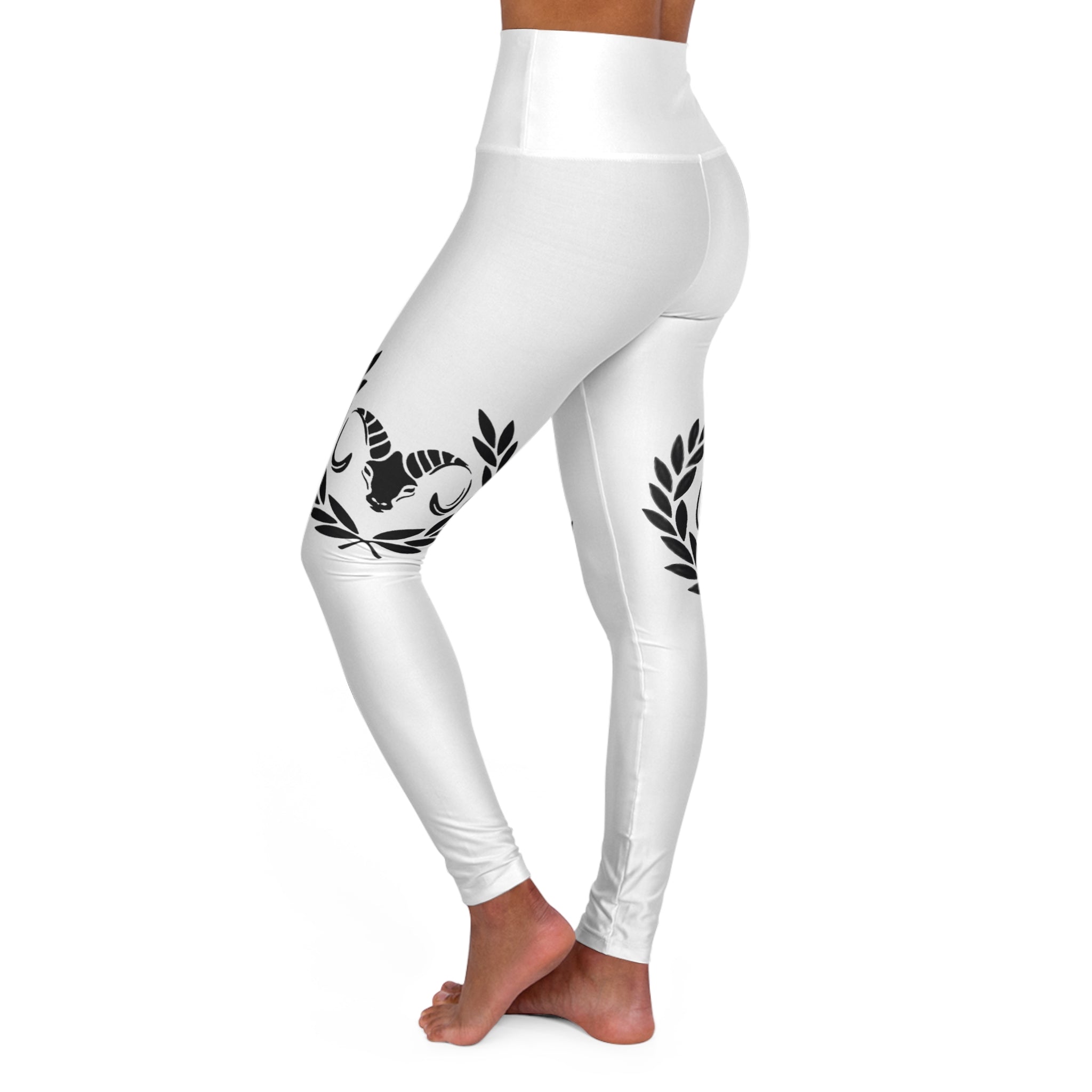 EEGO High Waisted Yoga Leggings (AOP)
