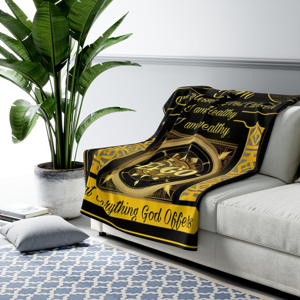 EEGO Sherpa Fleece Blanket