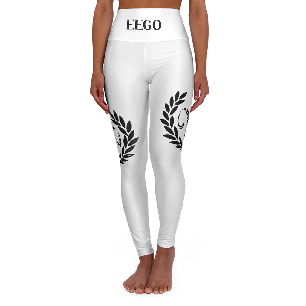 EEGO High Waisted Yoga Leggings (AOP)