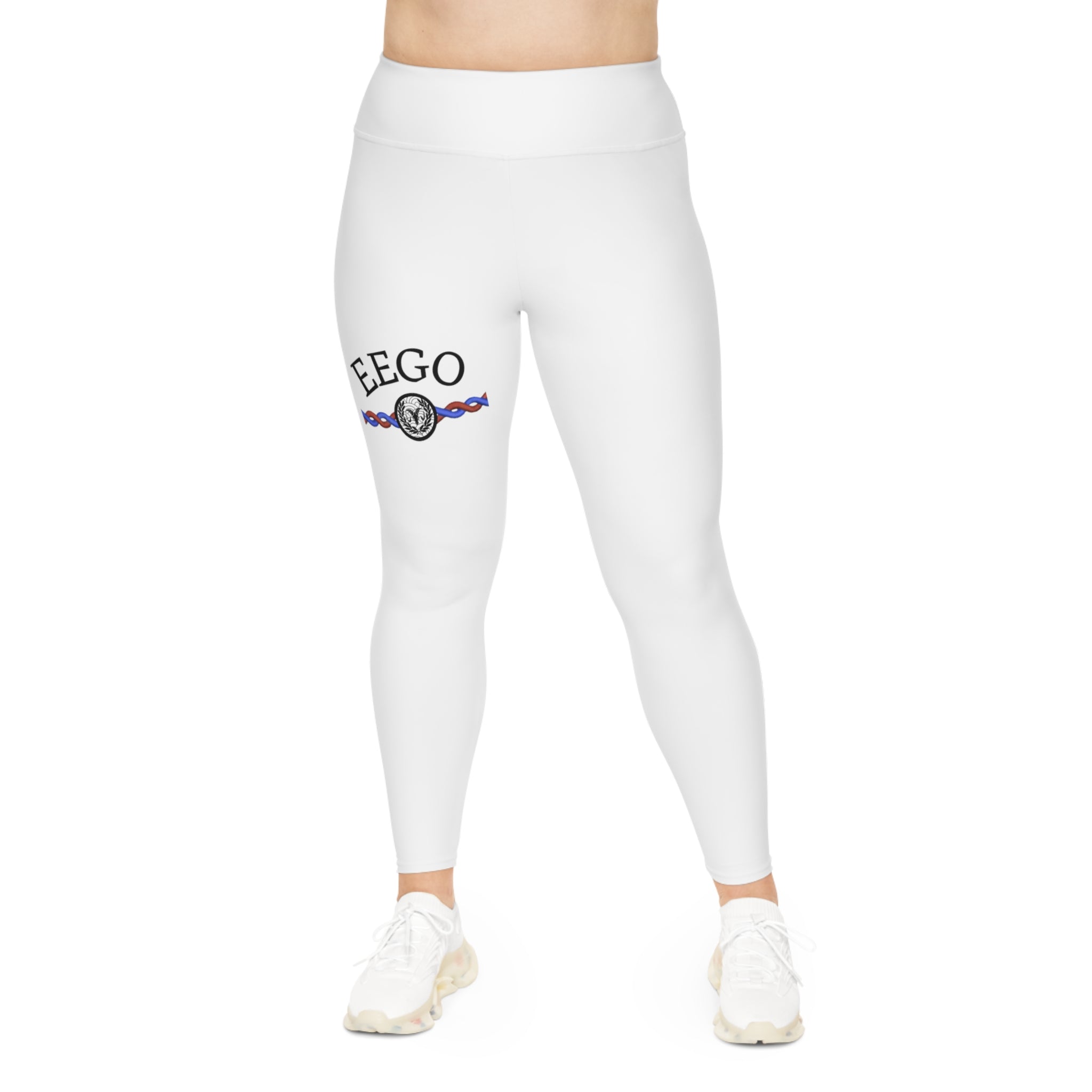 EEGO Plus Size Leggings (AOP)