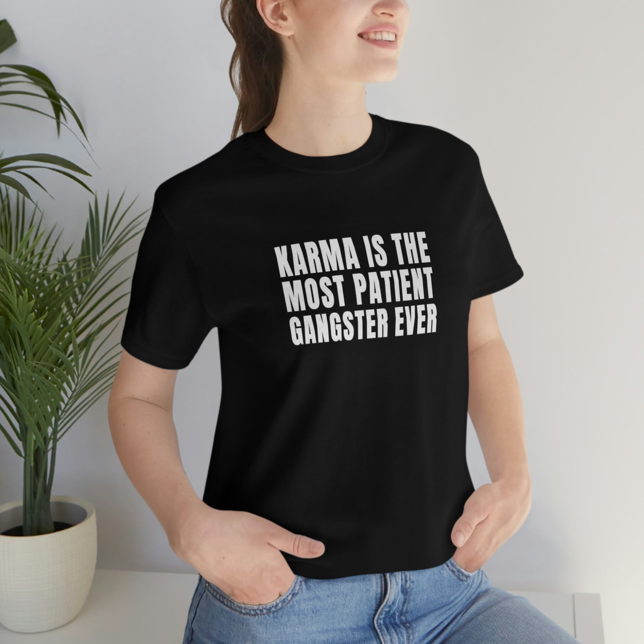 Karma Unisex Jersey Short Sleeve Tee
