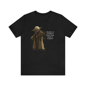 Wisdom Unisex Jersey Short Sleeve Tee