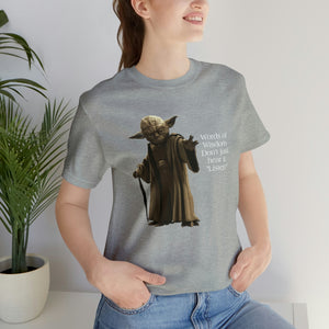 Wisdom Unisex Jersey Short Sleeve Tee