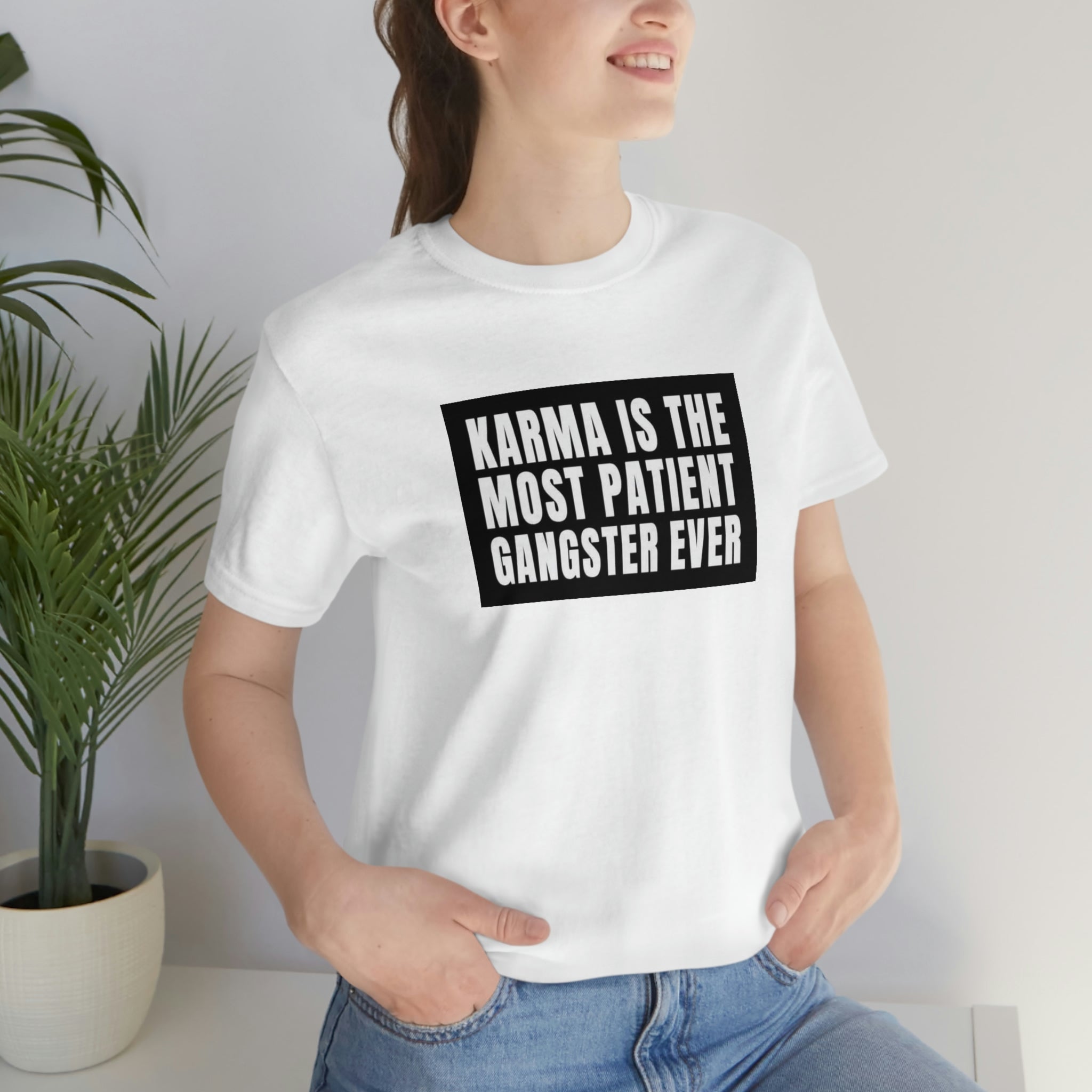 Karma Unisex Jersey Short Sleeve Tee