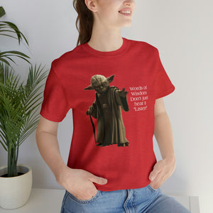 Wisdom Unisex Jersey Short Sleeve Tee