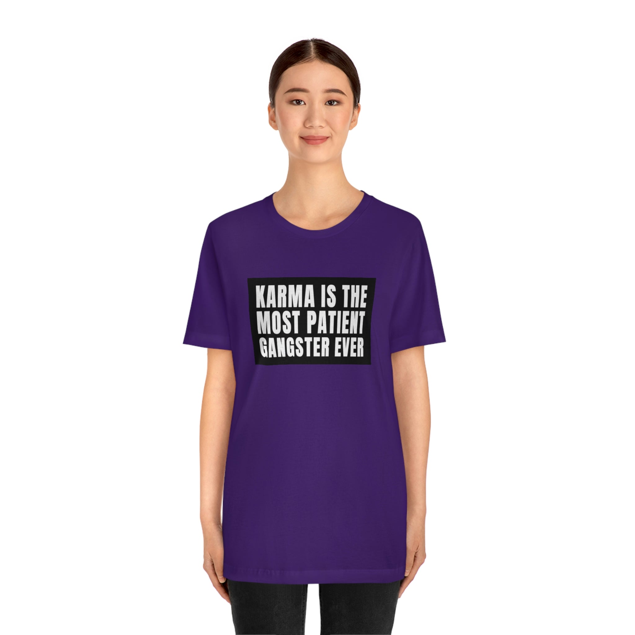 Karma Unisex Jersey Short Sleeve Tee