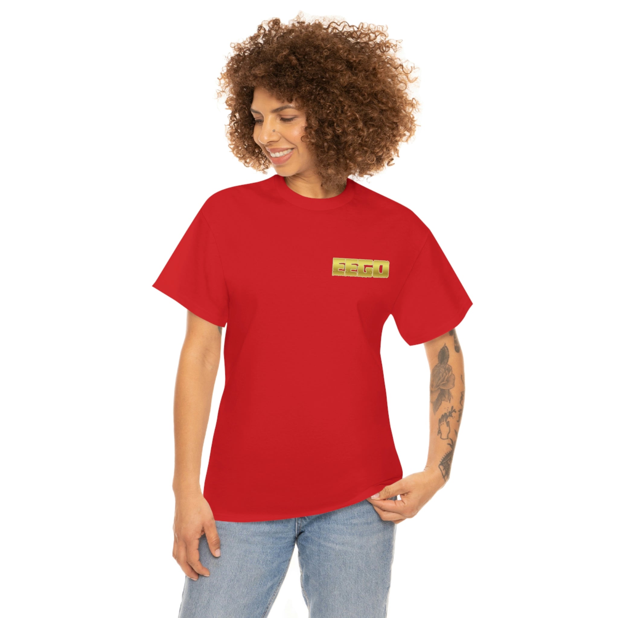 EEGO GOLD "LIMITED EDITION" Unisex Heavy Cotton Tee