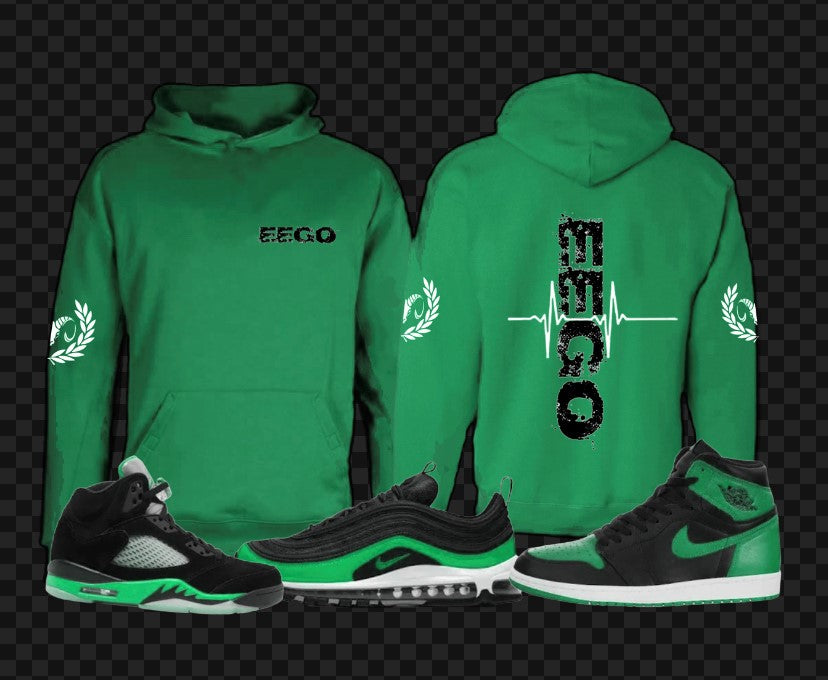 EEGO Green Hoodies All Sizes $35