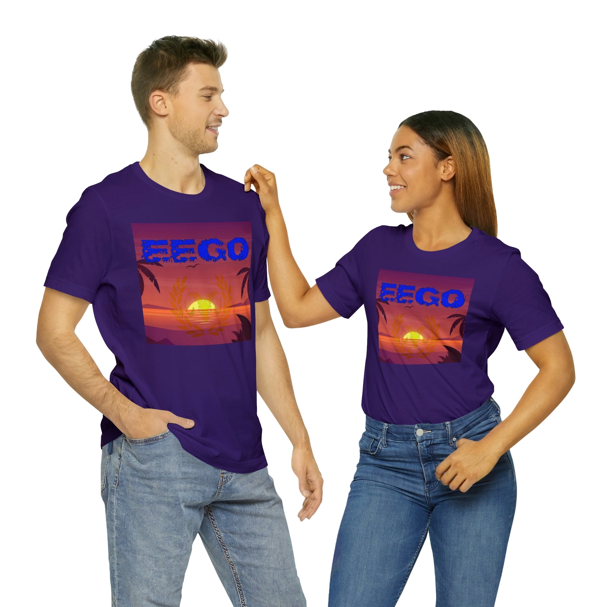 EEGO Unisex Jersey Short Sleeve Tee