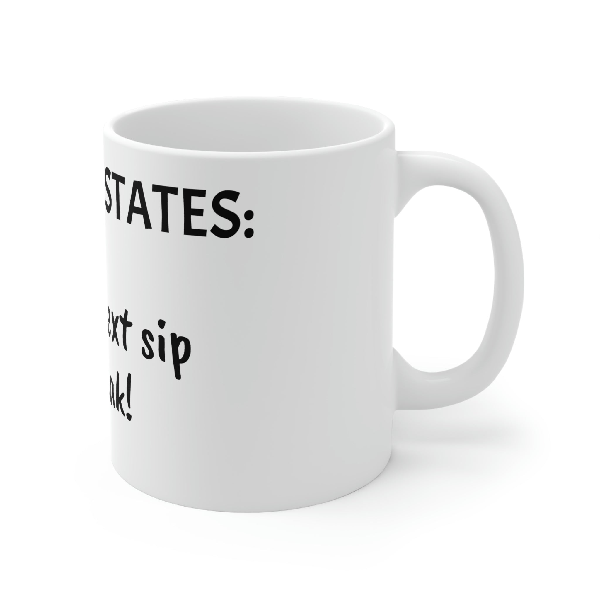 EEGO Ceramic Mug 11oz