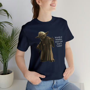Wisdom Unisex Jersey Short Sleeve Tee