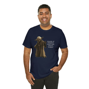 Wisdom Unisex Jersey Short Sleeve Tee