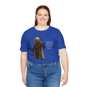Wisdom Unisex Jersey Short Sleeve Tee