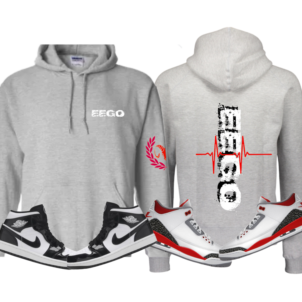 EEGO Grey Hoodies All Sizes $35