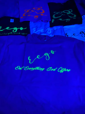 Get your Glow EEGO Shirts All Sizes $20 Each