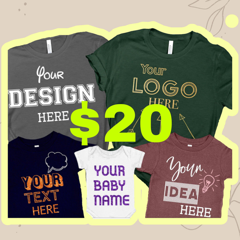 Get Your Customized shirts, Reunions shirts, Vacation Shirts, School Honor Roll & Principal Scholar shirts. Team Tee Shirts and all, Your Logo $20 Each